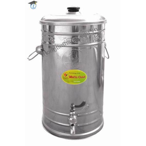 Thùng đựng nước có vòi + giá để